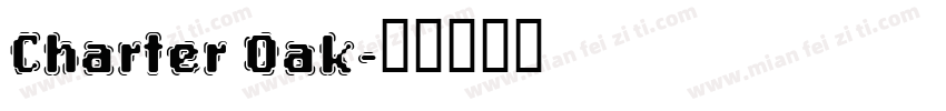 Charter Oak字体转换
